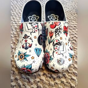 Sanita Rockabilly Clogs